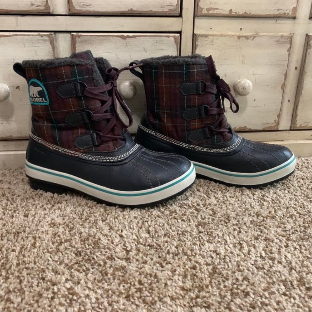 Sorel Tivoli Plaid Boot (Women's) - Picture 4 of 9
